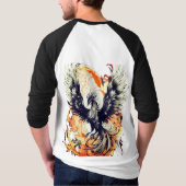 キングオブザスカイイーグルスウォープデザイン- Tシャツ (裏面)