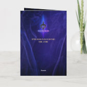 キングオブザデッド溶融ゴールデンスカル カスタム カード (裏面)