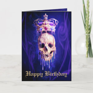 キングオブザデッド溶融ゴールデンスカル カスタム カード