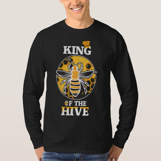 キングオブザハイブ養蜂家ビーハニー3 Tシャツ (正面)