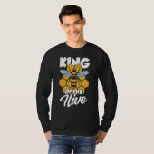 キングオブザハイブ養蜂家ビーハニー Tシャツ (正面フル)