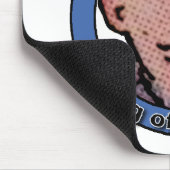 キングオブザバーベキューグリルヴィンテージ漫画 マウスパッド (コーナー)