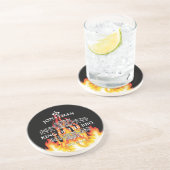 キングオブザバーベキューブラック コースター (側面)