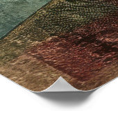 キングオブザボードチェスお洒落キングポートレート ポスター (角)