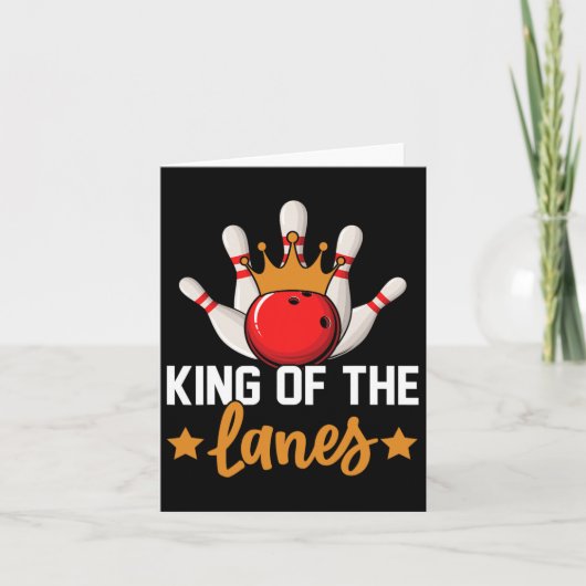 キングオブザレーンIボーリング カード (正面)