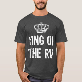 キングオブザRVキャンピングギフトおもしろいクリスマス Tシャツ