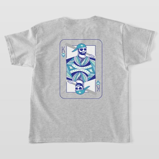 キングオブダイアモンズユースベースボールシャツ Tシャツ (レイダウン裏面)