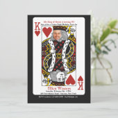 キングオブハートカジノナイトフォト招待状 招待状 (スタンド正面)