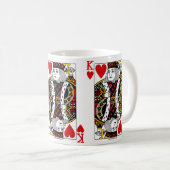 キングオブハート遊ズカードコーヒーマグ コーヒーマグカップ (正面右)