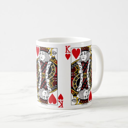 キングオブハート遊ズカードコーヒーマグ コーヒーマグカップ (正面右)