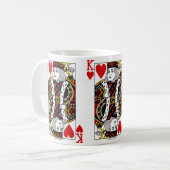 キングオブハート遊ズカードコーヒーマグ コーヒーマグカップ (正面左)