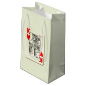 キングオブハート遊ズカードスモール抱き枕 スモールペーパーバッグ (裏面アングル)