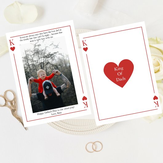 キングオブパパズ遊カードハッピーファーザーズデイカード カード