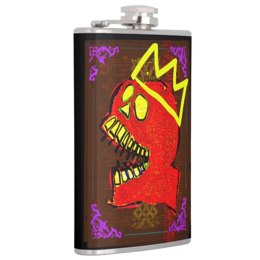 キングカラベラスカルゲークNFTアート フラスク (右)