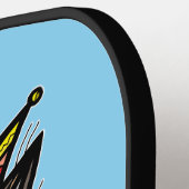 "キングカート"ブダカッツピックボールパドル ピックルボールラケット (左詳細)