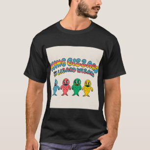 キングギザードと魔法使いトカゲが写真を見る Tシャツ