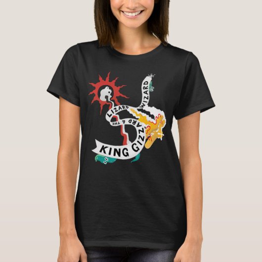 キングギザード＆ザリザードウィザード Tシャツ (正面)