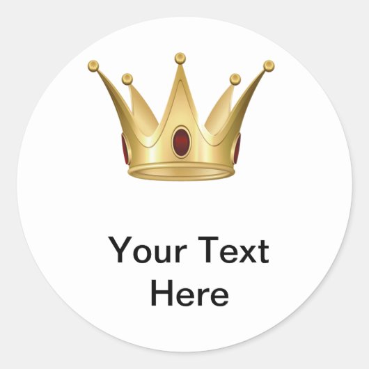 キングクラウンステッカーパック ラウンドシール (正面)