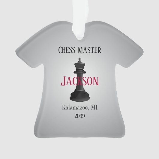 キングクラシックスケッチ付き オーナメント (正面)