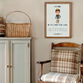 キングクリスチャンベビープリントの息子 ポスター