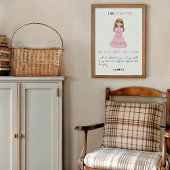 キングクリスチャンベビープリント ポスター