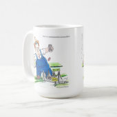 キングクリスティ&GWブリッジおもしろい コーヒーマグカップ (正面左)