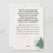 キングクリスマスカロル生まれたばかりのフラットに栄光 シーズンカード (裏面)