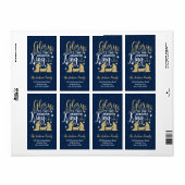 キングクリスマス生まれたばかりの差出人住所に栄光 ラベル (フルシート)