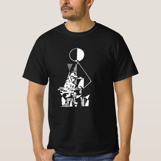キングクルー – 6つの足を月の下(CD) Tシャツ (正面)