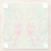 キンググラスコースター ガラスコースター (裏面)