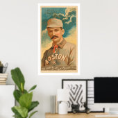 キングケリーベースボールカード1888 ポスター (ホームオフィス)
