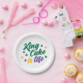 キングケーキは命 ペーパープレート (パーティー)