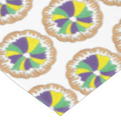 キングケーキニューオーリンズノーラマルディグラカーニバル テーブルクロス (アングル)