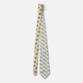 キングケーキニューオーリンズノーラマルディグラカーニバル ネクタイ (裏面)