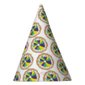 キングケーキニューオーリンズノーラマルディグラカーニバル パーティーハット (右)