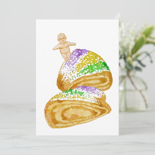 キングケーキ招待状 招待状 (スタンド正面)