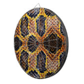 キングコブラのヘビの皮 ダーツボード (正面右)