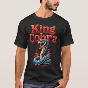 キングコブラスネークストライクティー Tシャツ