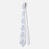 キングコブラスネークブルーボア毒 ネクタイ (正面)