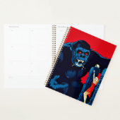キングコング巨大類人猿モンスター映画のアイコン印刷 プランナー手帳 (ディスプレー)