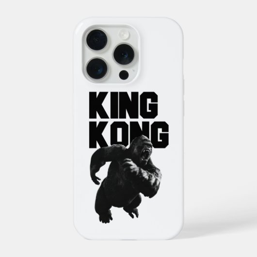 キングコング モンスターファンiPhoneカバー iPhoneケース (裏面)