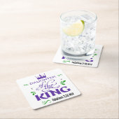 キングコースターの娘 スクエアペーパーコースター (インサイチュ)