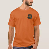 キングゴリラがLEOと対決 Tシャツ (正面)