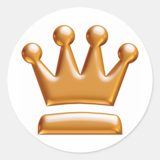 キングサイズステッカー…! ラウンドシール (正面)