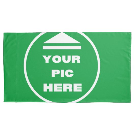 キングサイズピローケースセット – 画像を追加 枕カバー (正面左)