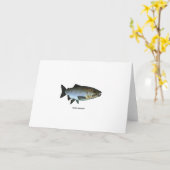 キングサーモン カード (黄色い花)