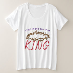 キングシャツの子 プラスサイズTシャツ