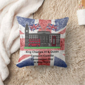 キングシャルル&クイーンコンボートカミラコロネーション クッション (ブランケット)