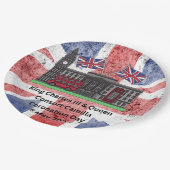 キングシャルル&クイーンコンボートカミラコロネーション ペーパープレート (アングル)