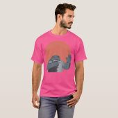 キングシャーク手 Tシャツ (正面フル)